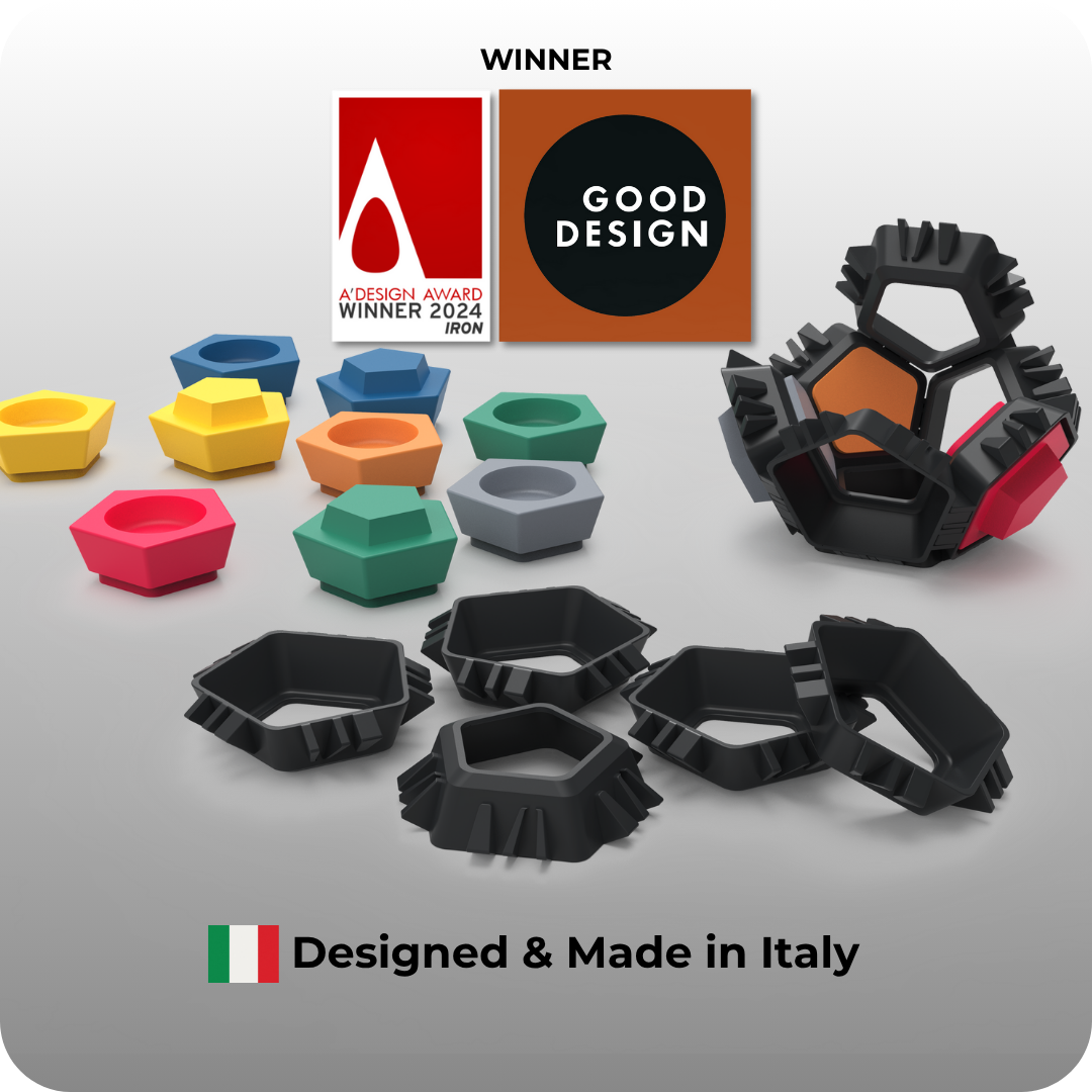 Pocket Ninja mit Good Design Award und A’ Design Award Winner 2024, Designed & Made in Italy